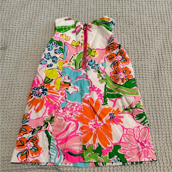 Lilly Pulitzer x Target Nosey Posey Infant Shift Dress 18 Months Colorful EUC - Picture 3 of 3
